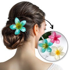 Pince épingle à cheveux fleurs
