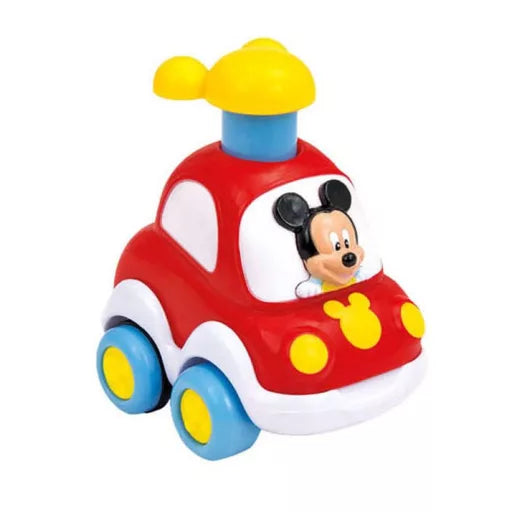 Voiture Mickey Pluto press&go clémentoni