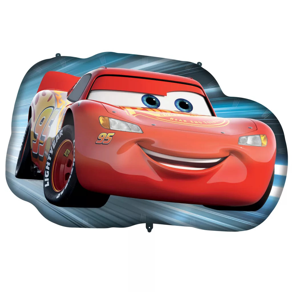 Ballon aluminium anniversaire Cars 97×67cm