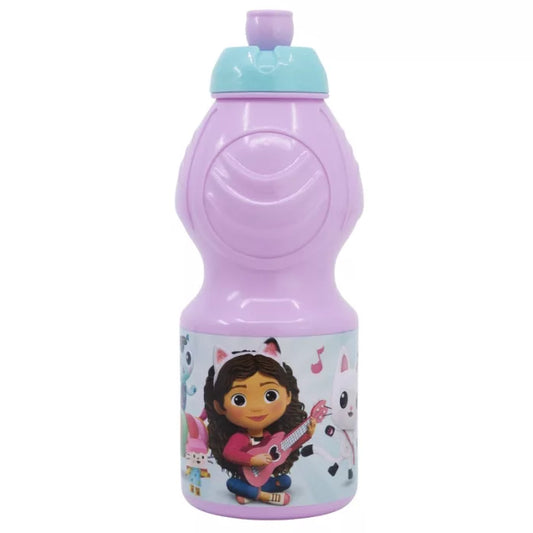 Gourde plastique Gabby chat 400ml