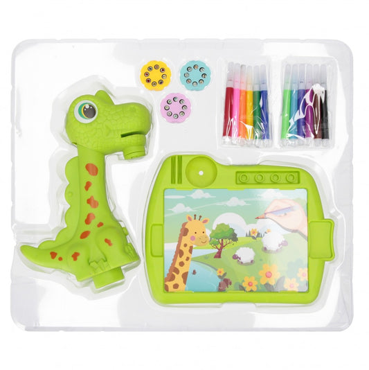 projecteur dino box + accessoires 35x30x7
