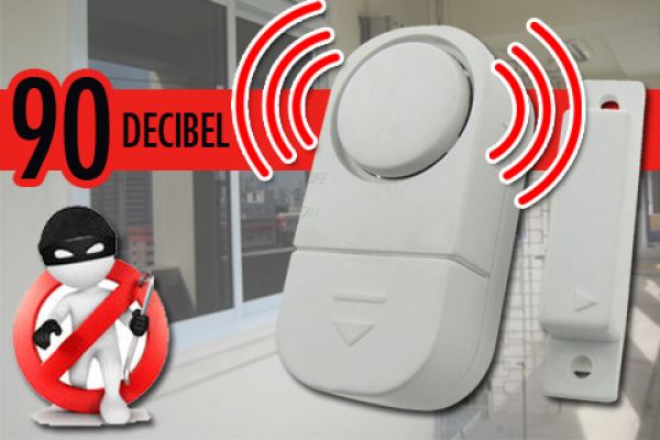 Alarme de fenêtre et de porte 90 décibels