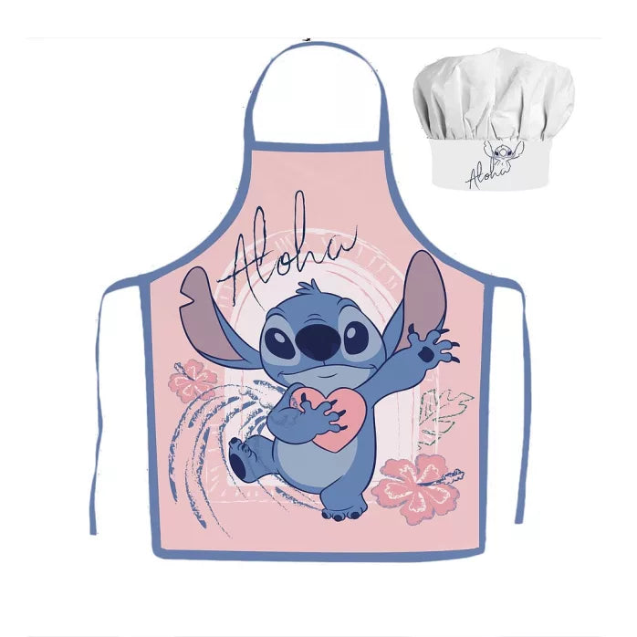 Tablier et toque stitch