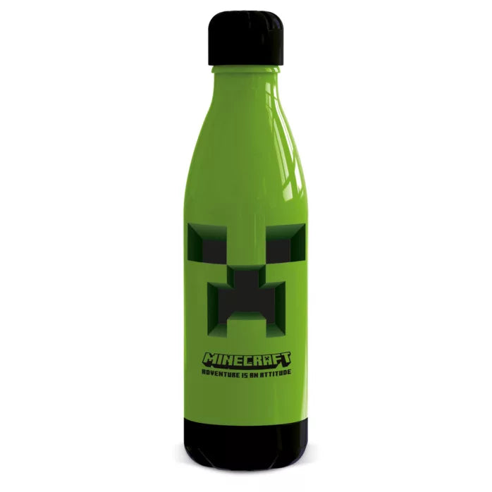 Bouteille plastique avec bouchon a vis Minecraft 660ml