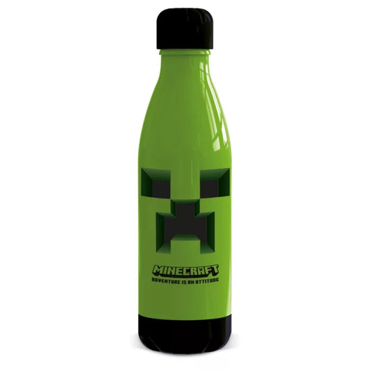 Bouteille plastique avec bouchon a vis Minecraft 660ml