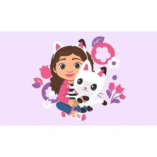 Serviette essuie main visage Gabby chat 30×50cm