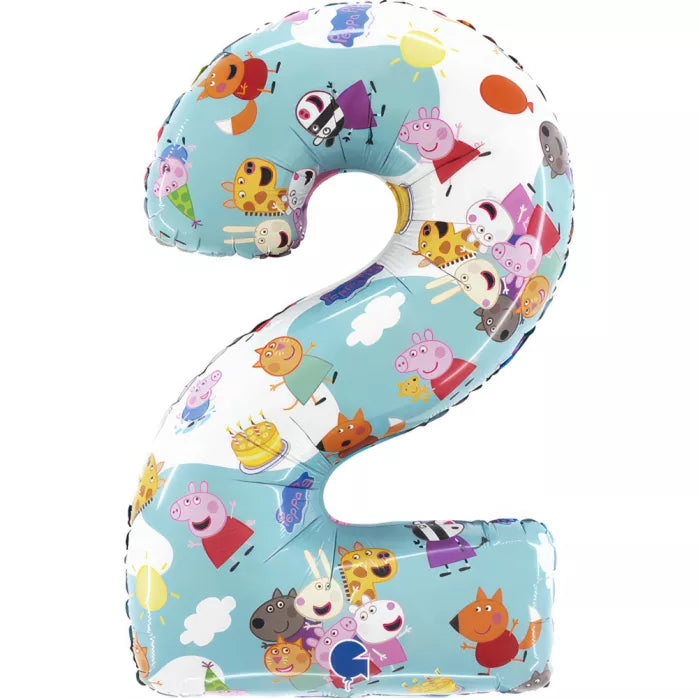 Ballon Aluminium Peppa pig nº2 66cm
