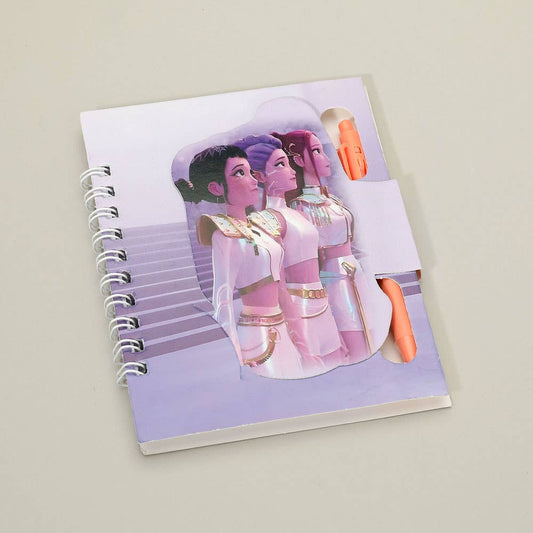 Ensemble de stylos et carnets Kpop Demon Hunters HUNTRIX