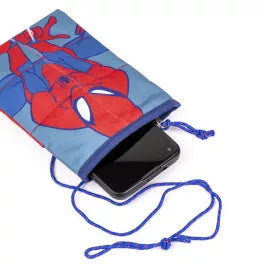 Pochette porte-téléphone Spiderman, sac bandoulière.