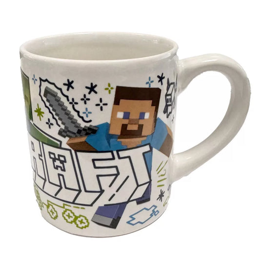 Mug en porcelaine Minecraft Explore More 235 ml dans un coffret cadeau