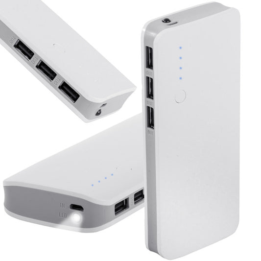 Powerbank Batterie externe 10 000 mAh avec 3 ports