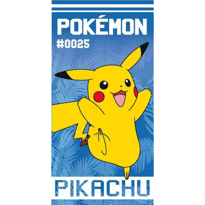 Serviette de bain coton pokémon 70×140cm