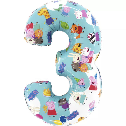 Ballon Aluminium Peppa pig nº3 66cm