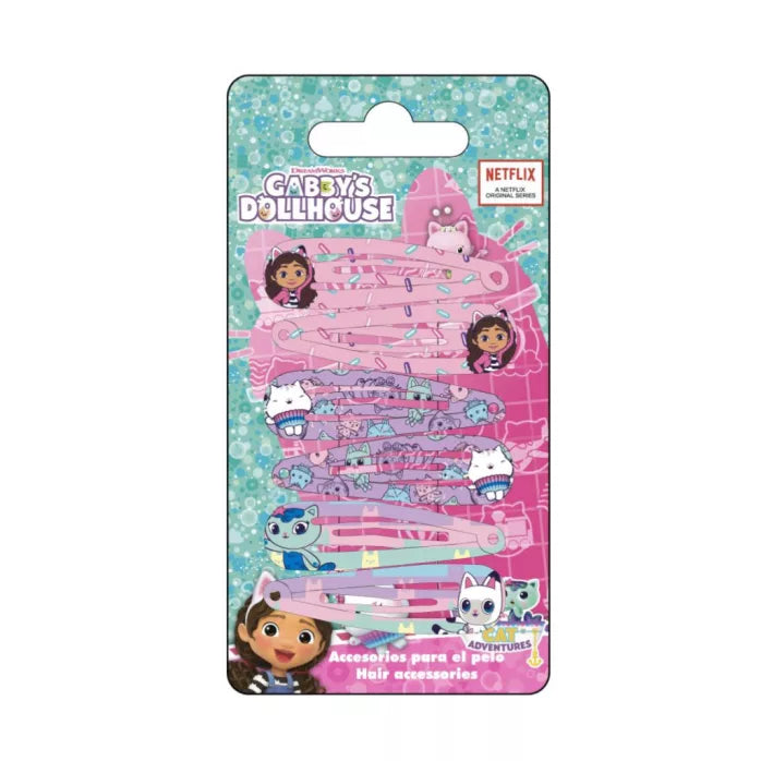 Barrettes Gabby chat x6
