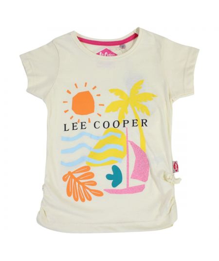 Tee shirt manche courte fille Lee Cooper