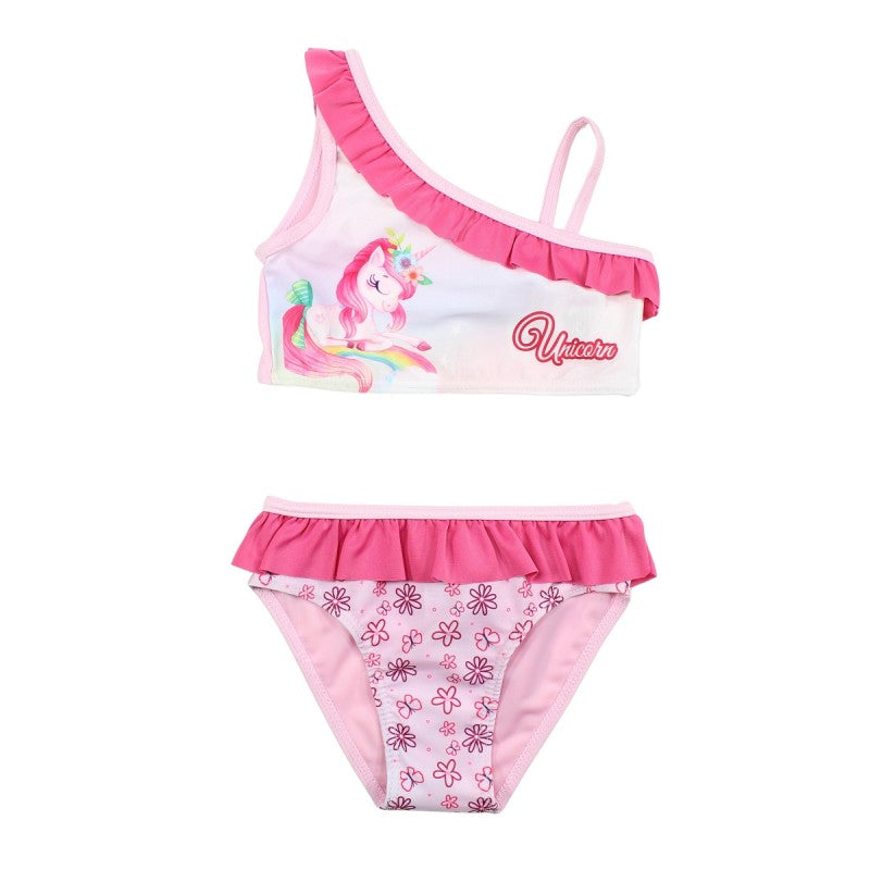 Maillot de bain 2 pièces licorne