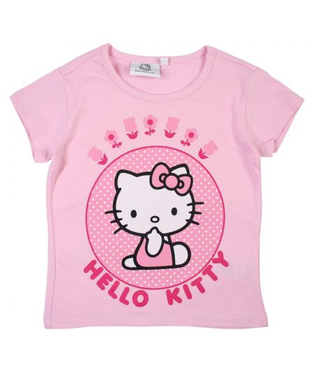 Tee shirt manche courte hello kitty