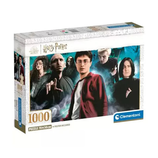 Puzzle Clementoni 1000 pièces Harry Potter Ennemi
