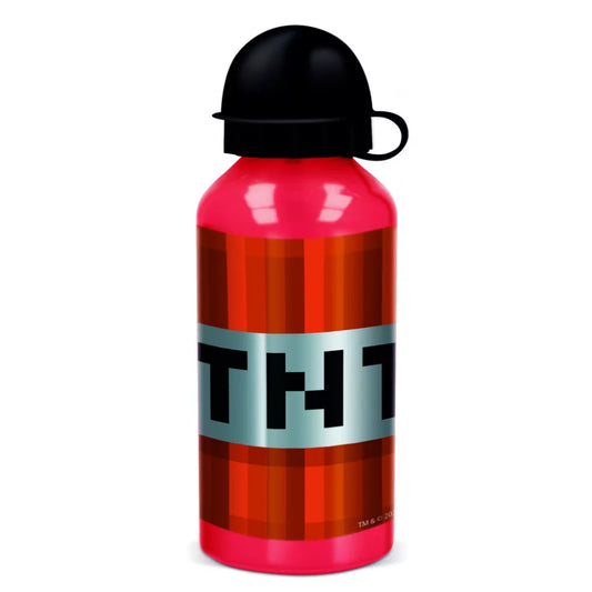 Gourde aluminium Minecraft 400ml