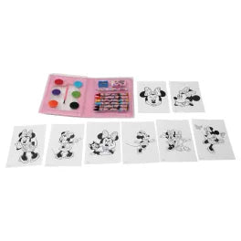 Kit peinture et papeterie Minnie