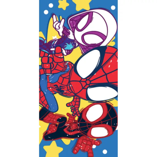 Serviette de bain coton spidey 70×140cm