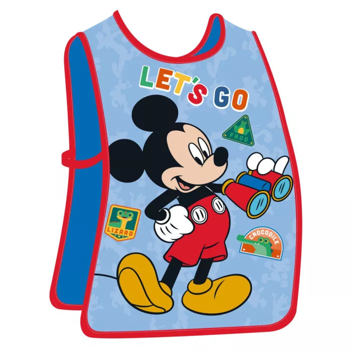 Tablier de peinture pour enfants Disney Mickey Let's Go