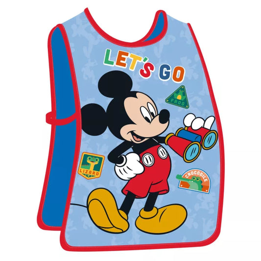 Tablier de peinture pour enfants Disney Mickey Let's Go