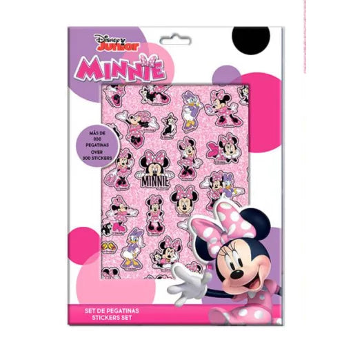 300 autocollants Minnie