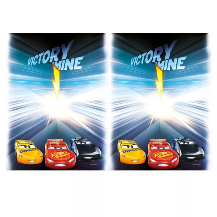Nappe plastique anniversaire Cars