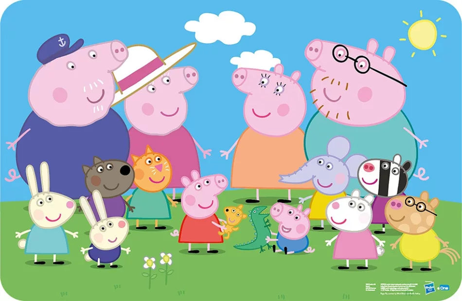 Set de table peppa pig