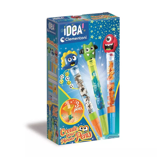 Fabrication de 3 stylos monstres 6+