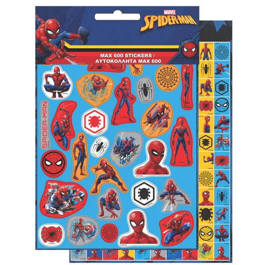 600 autocollants spiderman