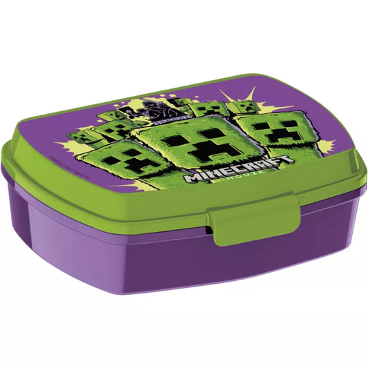 Boite a sandwich en plastique Minecraft