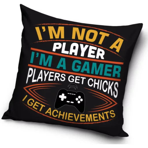 Coussin décoratif gamer 40×40cm