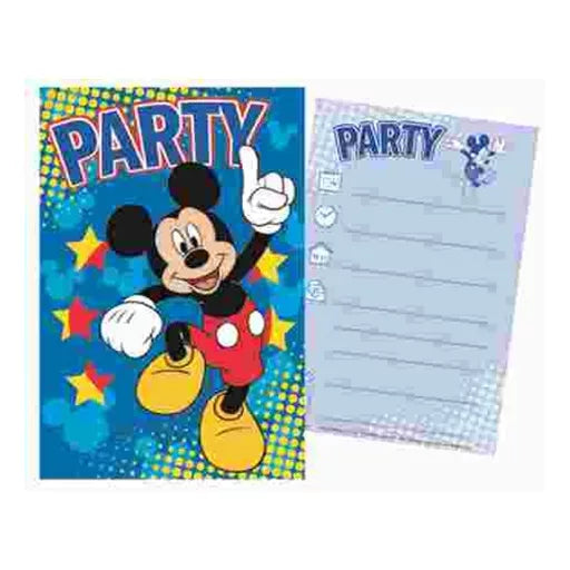 Invitation anniversaire Mickey