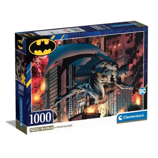 Puzzle Batman City de 1000 pièces Clementoni