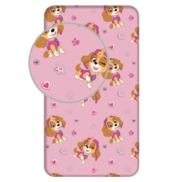 Drap housse pat patrouille 90×200cm