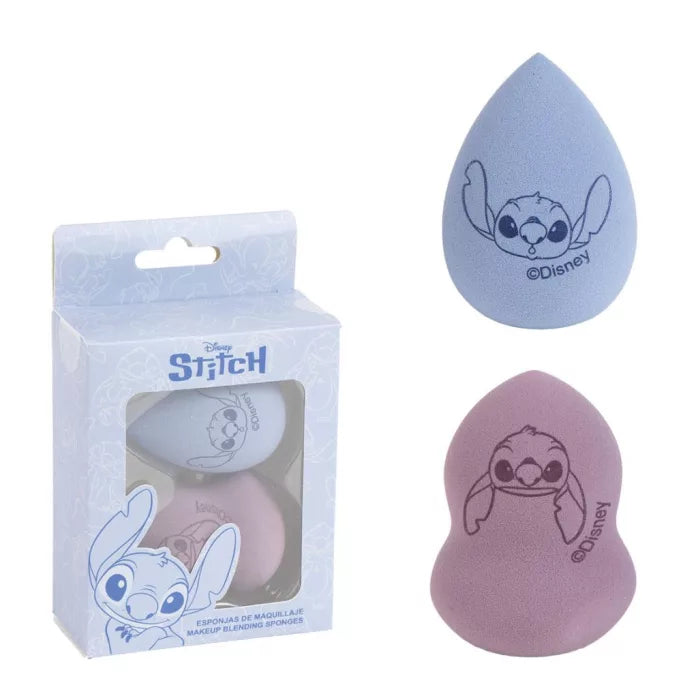 Lot 2 éponges maquillage stitch