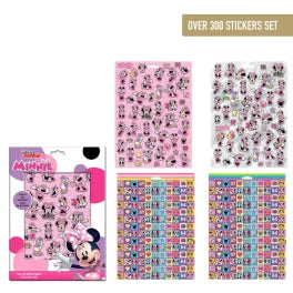 300 autocollants Minnie