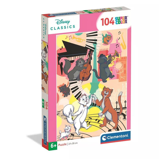 Puzzle 104 pièces les Aristochats