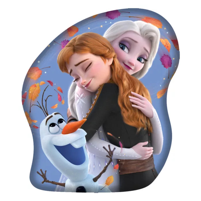 Coussin décoratif Disney La Reine des Neiges : Amour entre sœurs, 35 cm