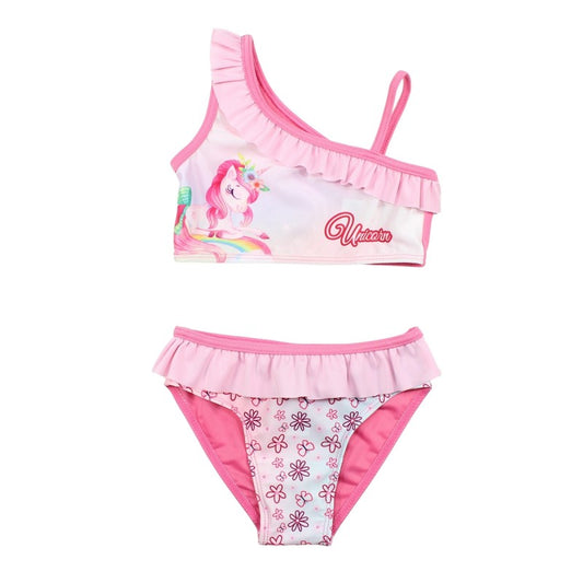 Maillot de bain 2 pièces licorne