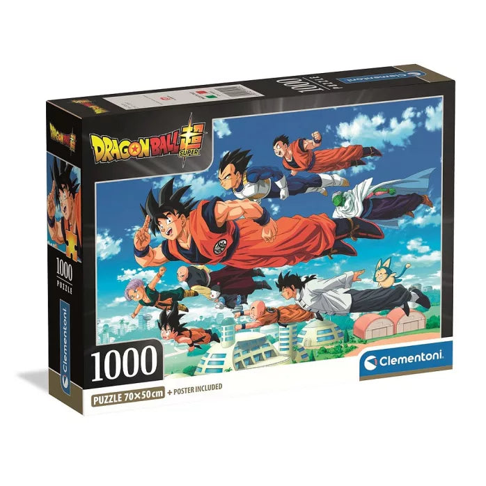 Puzzle Dragon Ball 1000 pièces compact Clementoni