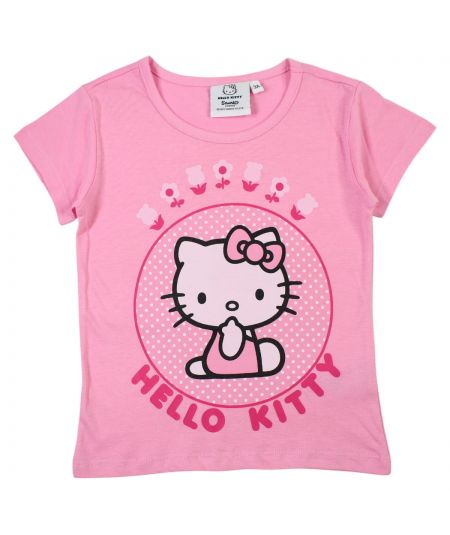 Tee shirt manche courte hello kitty