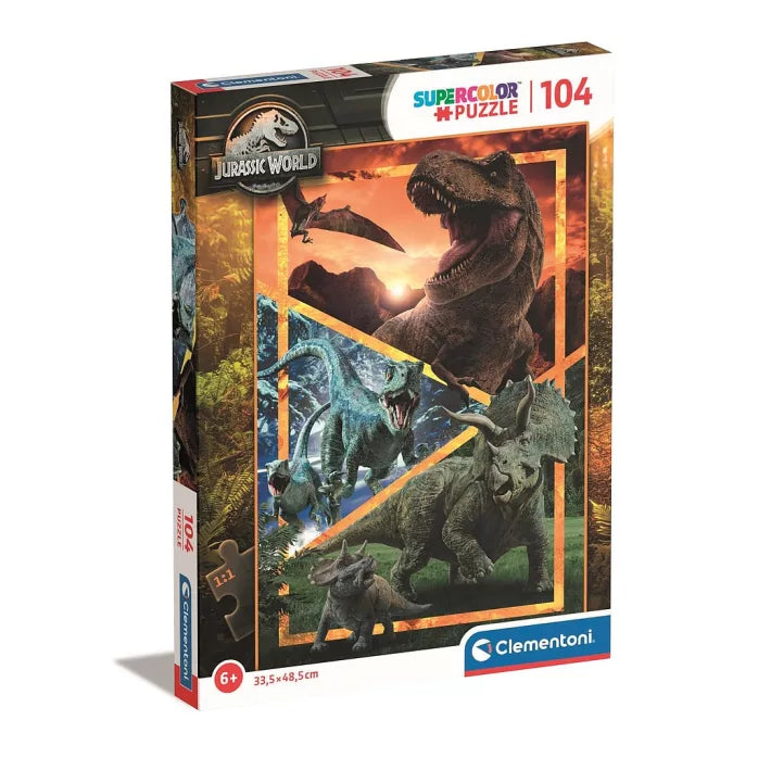 Puzzle 104 pièces Jurassic world