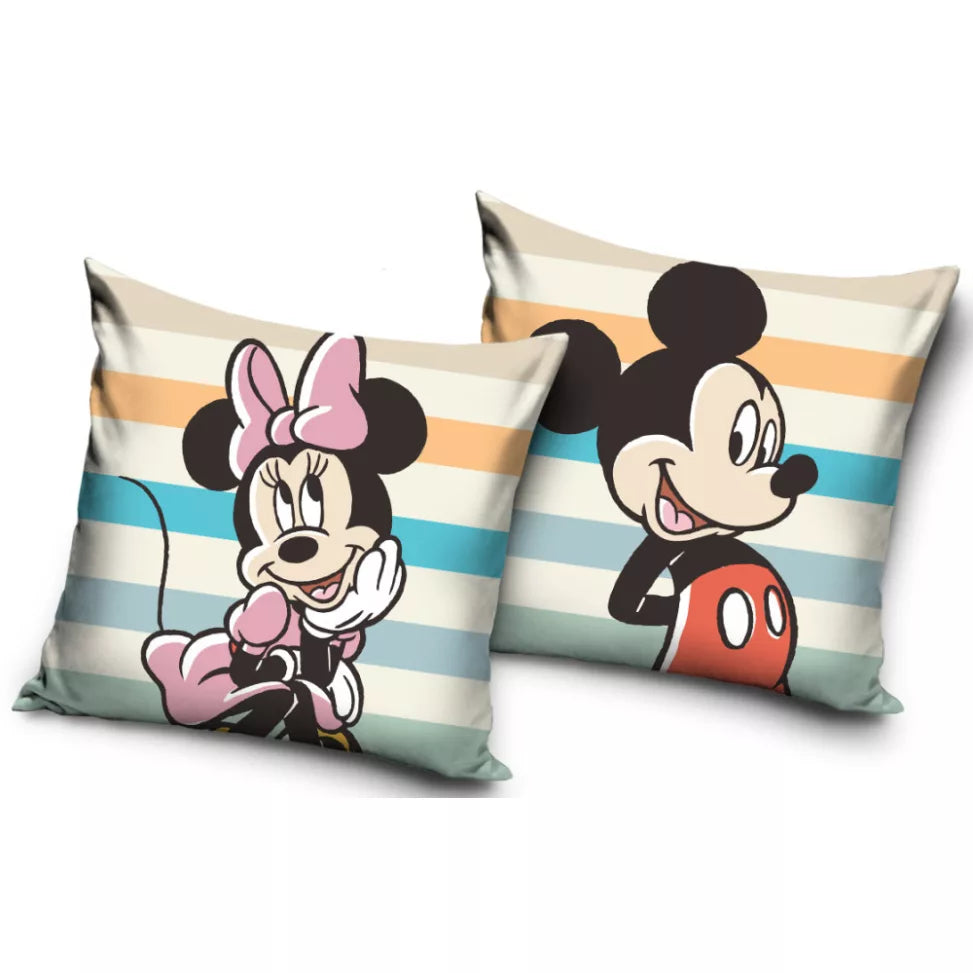Coussin décoratif Mickey et Minnie 40×40cm