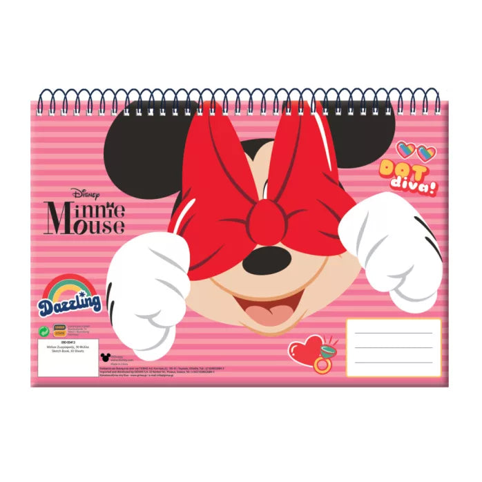 Carnet a dessin Minnie