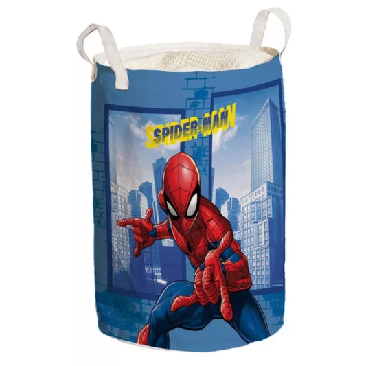 Panier a linge spiderman