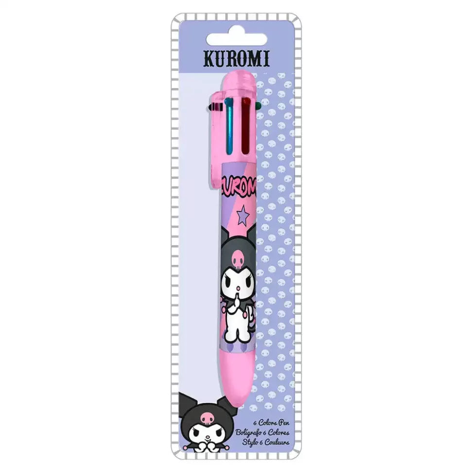 Stylo hello kitty 6 couleurs