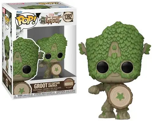 POP! Marvel groot as Captain America